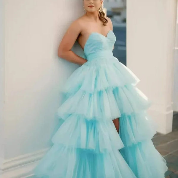 Robe de mariée bleu ciel